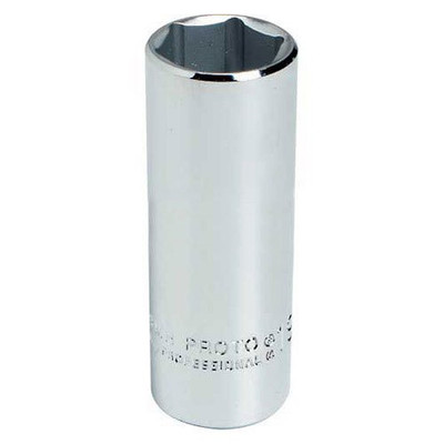 Proto PRO5006MH Chrome Socket, 3/8" Drive, 6mm, 6 Point, Deep Proto INDUSTRIAL