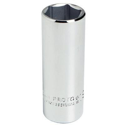 Proto PRO5022MH Torqueplus™ Metric Deep Sockets 3/8 in - skt 3/8 dr 22mm 6 pt dee