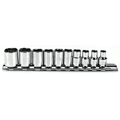 Proto PRO47106 Stand Socket Set, 10 Piece, 1/4" Drive, 6 Point Proto INDUSTRIAL