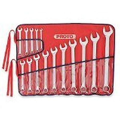 Proto PRO1200FASD 15 Piece Satin Combination ASD Wrench Set - 12 Point