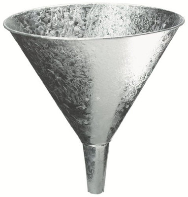 Plews PLW75-017 Funnel 9-3/4In. Dia. 7 Pints Galv. Steel Utility