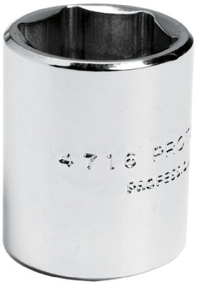 Proto PRO4714 Proto J 1/4-Inch Drive Socket, 7/16-Inch, 6 Point