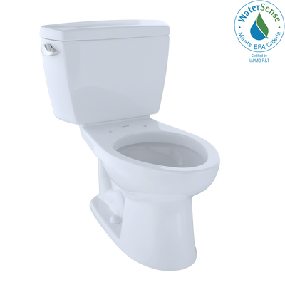 Toto CST744EF.10#01 ECODRAKE TOILET & TANK -10" RI Toto CST744EF.10#01 ECODRAKE TOILET & TANK -10" R