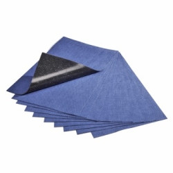 NEW PIG CORPORATION NPGMAT3200 New Pig Grippy Absorbent Mat, Adhesive Backing Poly-Backed, Heavy Foot Traffic Drive-Over (Box of 10),
