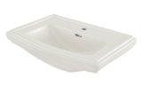Toto LT780#01  Clayton 1-Hole Trad Lavatory, Cotton White