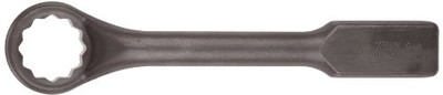 Martin Sprocket & Gear MRT8814A Martin Forged Alloy Steel 2-5/16" Opening 45 Degree Offset Striking Face Box Wrench, 12 Points, 14" Overall Length, Industrial Black Finish