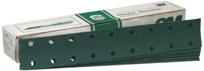 3M MMM02639 Hookit Sheets, Green Corps, 60 Grit, 4-1/2" x 30"