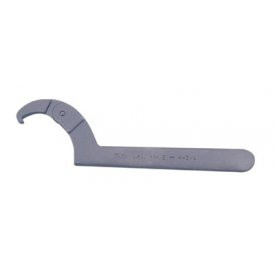 Martin Sprocket & Gear MRT472 Martin High Carbon Steel 1-1/4" to 3" Capacity Adjustable Hook Spanner, 8-1/16" Overall Length, Industrial Black Finish