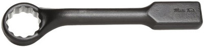Martin Sprocket & Gear MRT8808A Martin Forged Alloy Steel 1-5/16" Opening 45 Degree Offset Striking Face Box Wrench, 12 Points, 11" Overall Length, Industrial Black Finish