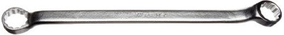 Martin Sprocket & Gear MRT8735A Martin Forged Alloy Steel 1-1/16" x 1-1/8 Opening Double Offset 45 Degree Long Pattern Box Wrench, 12 Points, 15-3/16" Overall Length, Chrome Finish