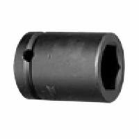 Martin Sprocket & Gear MRT6664 Martin 2" Type III Opening 3/4" Square Drive Socket, 6 Points Standard, 2-7/8" Overall Length, Industrial Black Finish