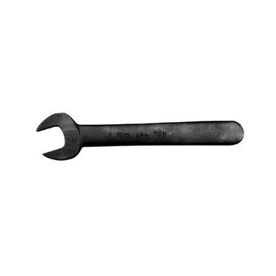 Martin Sprocket & Gear MRT12 Martin High Carbon Steel 2" Opening Single Head Open End Wrench, 18-1/4" Overall Length, Industrial Black Finish