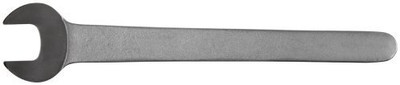 Martin Sprocket & Gear MRT1936 Martin Forged Alloy Steel 1-1/8" Opening Straight Service Wrench, 12-1/4" Overall Length, Chrome Finish