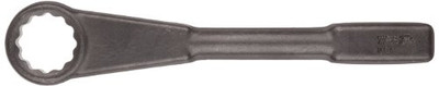 Martin Sprocket & Gear MRT1809A Martin Forged Alloy Steel 1-1/2" Opening Straight Pattern Striking Face Box Wrench, 12 Points Standard, 10-9/16" Overall Length, Industrial Black Finish