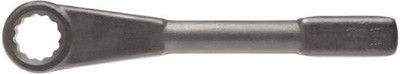Martin Sprocket & Gear MRT1807B Martin Forged Alloy Steel 1" Striking Face Box Wrench, 12 Points, 9-7/8" Overall Length, Industrial Black Finish