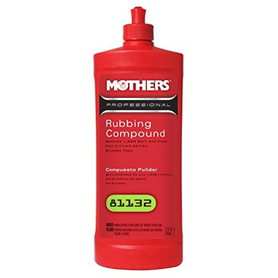 Norton MOM81132 Mothers Professional Rubbing Compound - 32 oz.