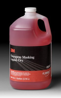 3M MMM6847 (TM) Overspray Masking Liquid Dry, 0, 1 Gallon (US), 4 per case