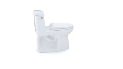 Toto MS854114E#01  Eco Ultramax Elongated One Piece Toilet, Cotton White