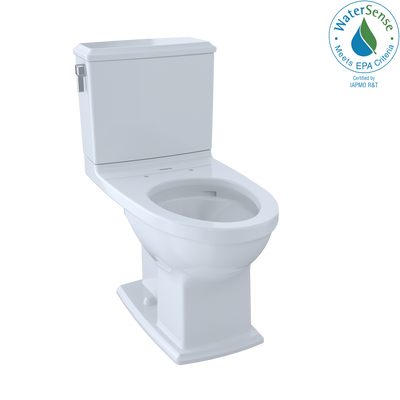 Toto CST494CEMFG#01  Connelly Two-Piece 1.28 GPF and 0.9 GPF Toilet Bowl and Tank Less Seat, Cotton White