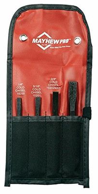 Mayhew MAY61519 Chisel Set, 4-Piece