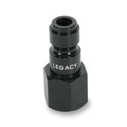 Legacy Manufacturing LEGA76630G ColorConnexÂ« Type G, 3/8" Black Plug, 3/8" FNPT