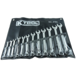 K Tool International KTI41301 KTI Combination Wrench Set (12 Pc)