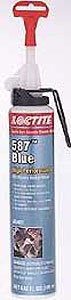 Loctite Coproration LCT40462 Loctite 587 High Performance RTV Silicone Gasket Maker, 190 mL Can, Blue (Case of 6)