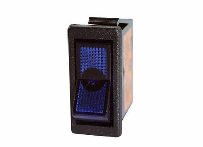 The Best Connection JTT2606J JT & T Products () - 20 AMP @ 12 Volt - S.P.S.T., Illuminated Rocker Switch, Blue