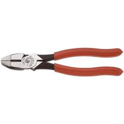 Klein Tools KLEHD2000-9NE High-Leverage Side-Cutting Pliers Heavy-Duty Cutting 2000 Series Red 9-Inches,Standard