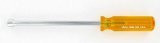 Klein Tools KLES106 9-5/8" Nut Driver, 6" Shaft, 5/16" Hex Size, Amber.