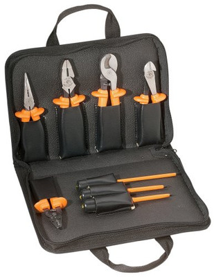 Klein Tools KLE33526 8-Piece 1000-Volt Basic Insulated Tool Kit