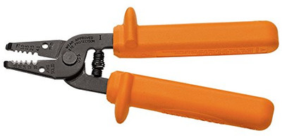 Klein Tools KLE11045-INS Insulated Wire Stripper/Cutter - 10-18 AWG Solid