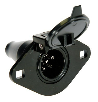 UNITED MARKETING INC HPK48425 Hopkins Towing 6-Pole Round Car End Socket