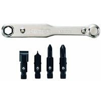 GENERAL TOOL GHM8071 s Five-Piece Ratchet Offset Screwdriver Set with Pass-through Handle