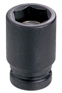 Grey Pneumatic GRE915MG 1/4" Drive x 15mm Magnetic Standard