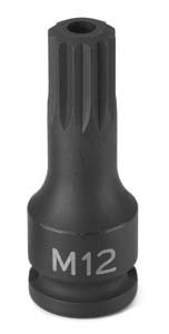 Grey Pneumatic GRE1112ST 3/8" Drive x M12 Tamper Proof Triple Square Driver