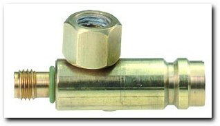 FJC FJC2638 FJC High Side 1/4" Tee Adapter - 10mm Switch Port ()
