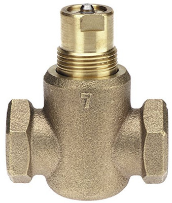 SIEMENS 279865 599-02006 1/2" Valve Size 1.6 Flow Rate CV(Kvs) Brass End Connection NPT-NPT HVAC Control