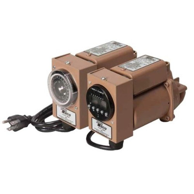 Taco 113730 006-BC4-PNP Bronze Circulator Pump 1/2-Inch Sweat with Line Cord and Analog Timer