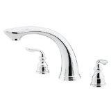 Pfister RT6-5CBC Avalon 2-Handle Roman Tub Trim, less Hub & Handles, Polished Chrome