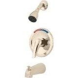 Pfister G89-030K G89030K Pfirst Series 1-Handle Tub & Shower Trim in Brushed Nickel, Water-Efficient Model