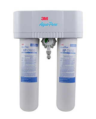 3M AP-DWS1000LFUnder Sink Dedicated Faucet Water Filter System Sold Without Faucet