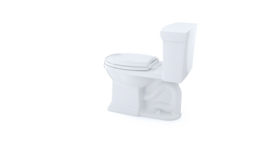 Toto MS814224CEFG#03 MS814224CEFG#12 Promenade II One-Piece Elongated 1.28 GPF Universal Height Toilet with CeFiONtect, Sedona Beige