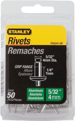 Proto 287099 Proto 50-Pack 5/32-Inch x 1/4-Inch Aluminum Grip Rivets