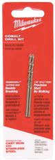 MILWAUKEE 288576 & #174 Thunderbolt & #174 7/64 2-5/8 OAL Cobalt Drill Bit (2 Pack)
