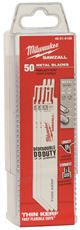 MILWAUKEE THIN KERF SAWZALL® BLADE, 6 IN., 24 TPI, 50 PER PACK MILWAUKEE ELECTRIC TOOL 48-01-6186
