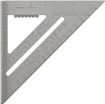 Vise Grip 286183 IRWIN Tools Rafter Square, Aluminum, 7-Inch ()
