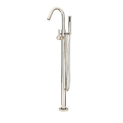 Pfister LG61MFD  Modern Free Standing Tub Filler , Polished Nickel Finish