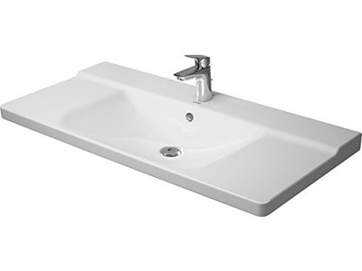 Duravit 23321000601  - Furniture basin 1050mm P3 Comforts white, with OF, with TP, w/o TH, WG