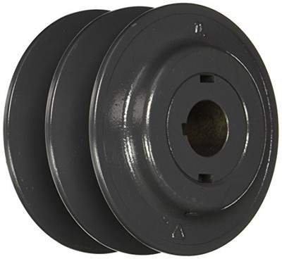 Browning 2VP42X7/8 Variable Pitch Sheave, 2 Groove, Finished Bore, Cast Iron Sheave, for 3L, 4L or A, 5L or B Section Belt